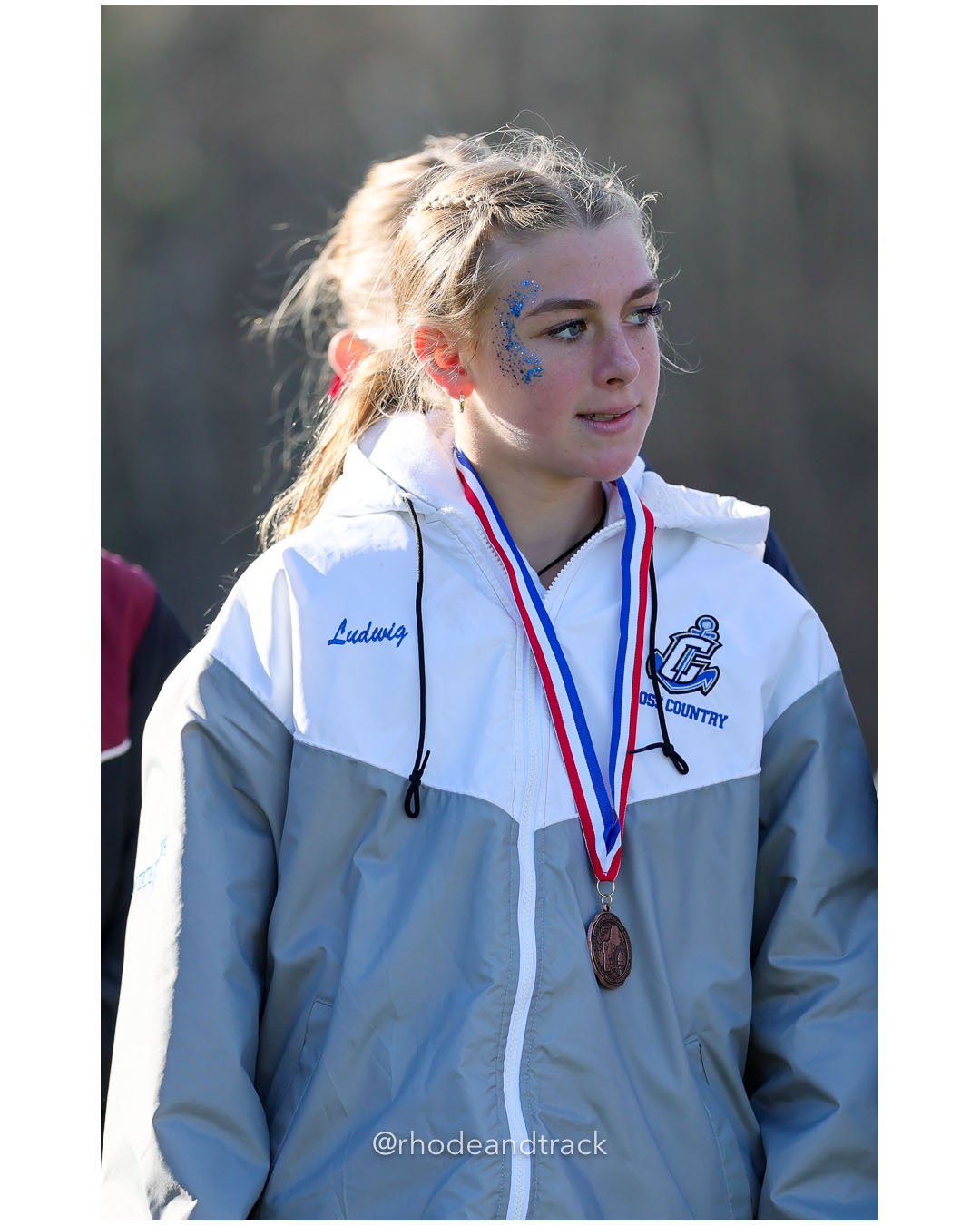 Cecelia Ludwig, Cumberland, P5, 18:56.14 - New England Cross Country Championships - Thetford Vt - November 8, 2025 – 2025 New England Cros…